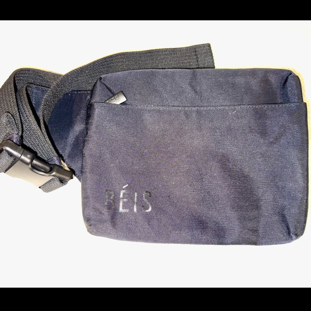 BEIS Black Sling Belt Bag Crossbody Fanny Pack Unisex Travel Festival Concert